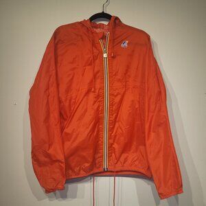 Vintage Red K-Way Jacket Mens size Medium